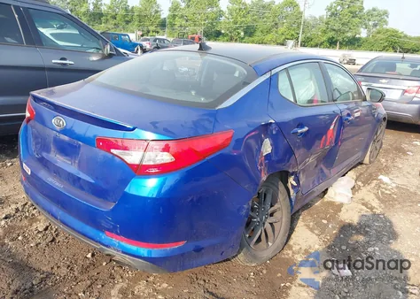 2011 Kia Optima Sx from USA, damaged, VIN KNAGR4A67B5117673